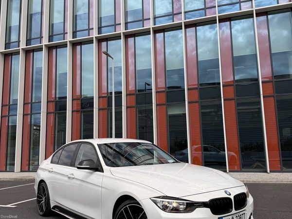 BMW 3-Series Saloon, Diesel, 2013, White