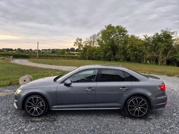 Audi A4 Saloon, Diesel, 2018, Grey