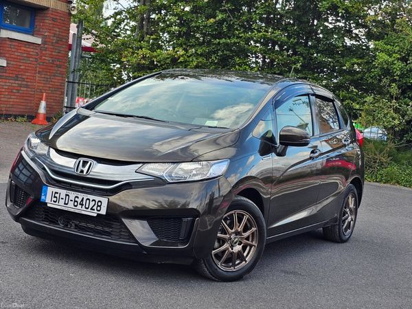 Honda Fit Hatchback, Petrol Hybrid, 2015, Brown