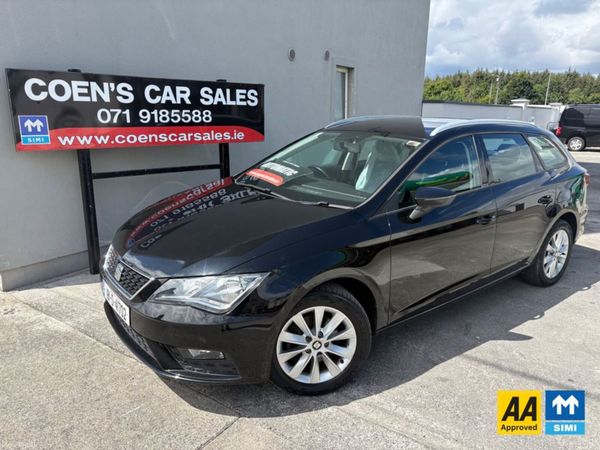 SEAT Leon Estate, Diesel, 2018, Black