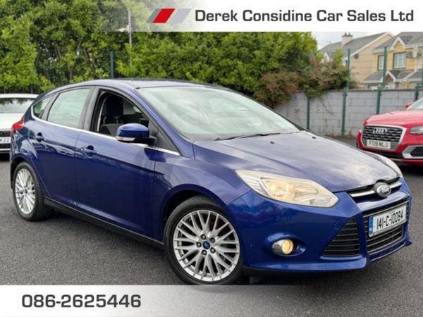 Ford Focus Hatchback, Diesel, 2014, Blue