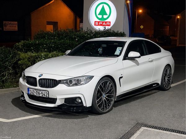 BMW 4-Series Coupe, Diesel, 2014, White