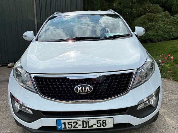 Kia Sportage SUV, Diesel, 2015, White