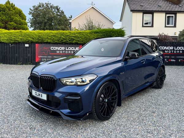 BMW X5 SUV, Petrol Hybrid, 2022, Blue