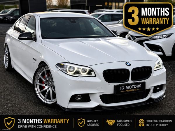 BMW 5-Series Saloon, Diesel, 2017, White
