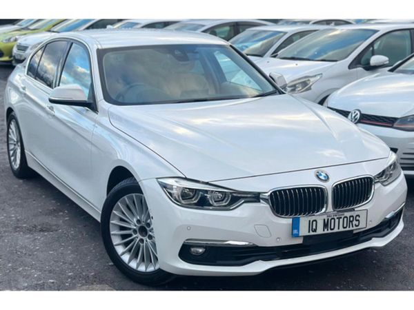 BMW 3-Series Saloon, Petrol Plug-in Hybrid, 2016, White