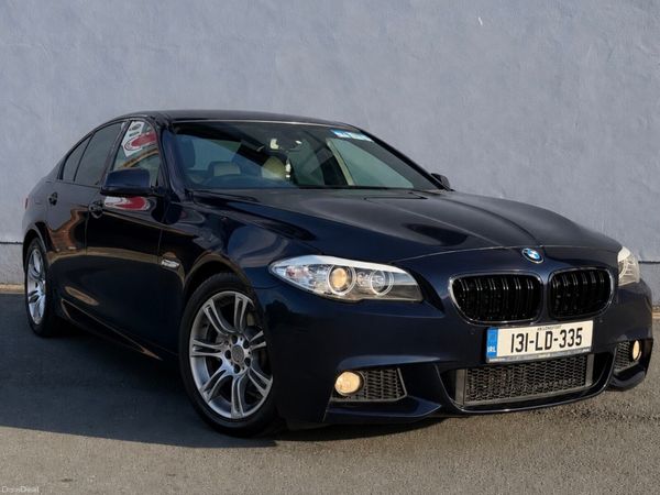 BMW 5-Series Saloon, Diesel, 2013, Blue