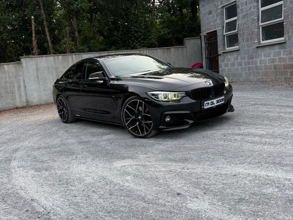 BMW 4-Series Coupe, Diesel, 2017, Black
