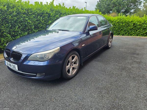 BMW 5-Series Saloon, Diesel, 2008, Blue