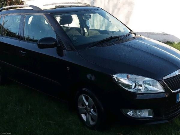 Skoda Fabia Estate, Petrol, 2014, Black