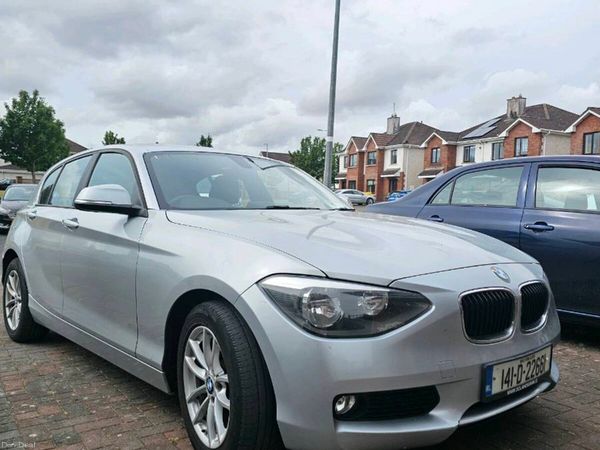 BMW 1-Series Estate/Jeep, Diesel, 2014, Silver