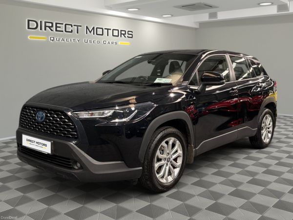 Toyota Corolla Cross SUV, Petrol Hybrid, 2023, Black