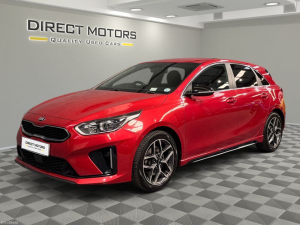 Kia Ceed Hatchback, Petrol, 2020, Red