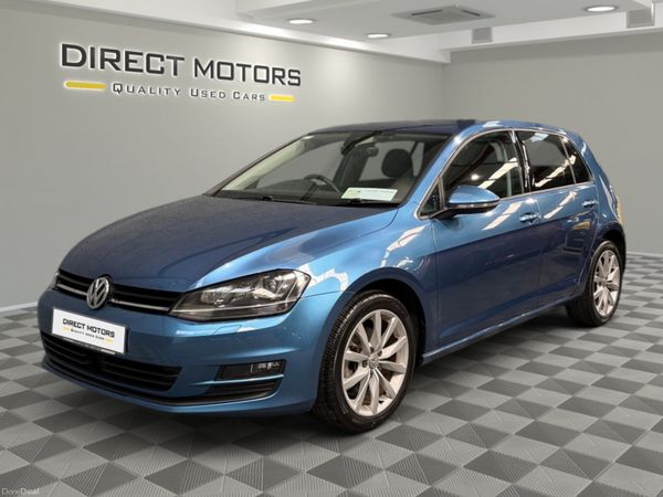 Volkswagen Golf Hatchback, Petrol, 2017, Blue