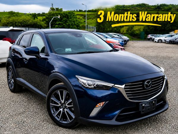 Mazda CX-3 Hatchback, Diesel, 2017, Blue