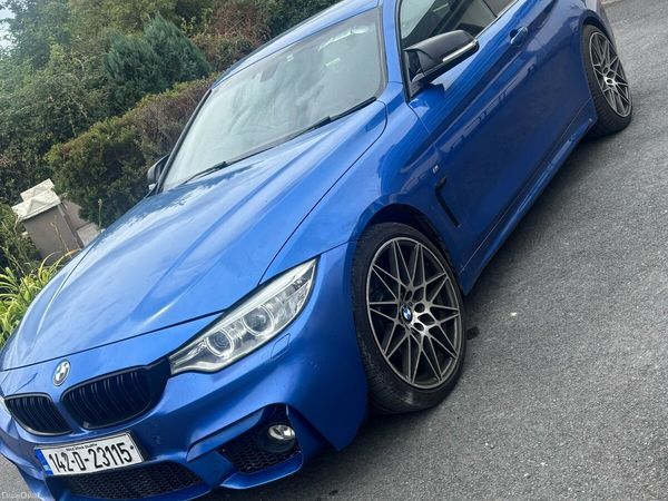 BMW 4-Series Coupe, Petrol, 2014, Blue