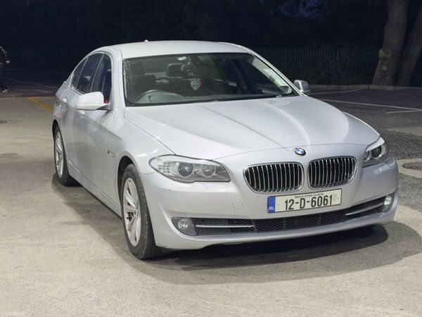 BMW 5-Series Saloon, Diesel, 2012, Silver