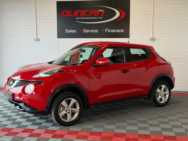 Nissan Juke SUV, Petrol, 2017, Red