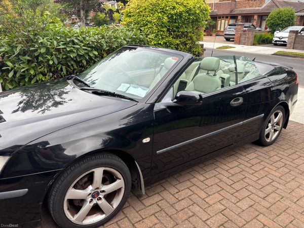 Saab 9-3 Convertible, Petrol, 2005, Black