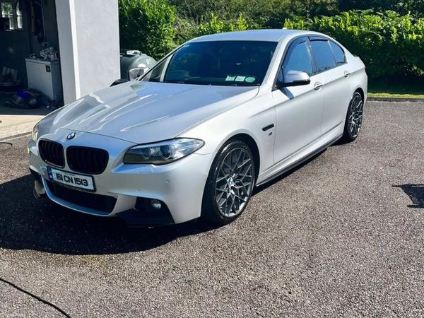 BMW 5-Series Saloon, Diesel, 2016, Silver