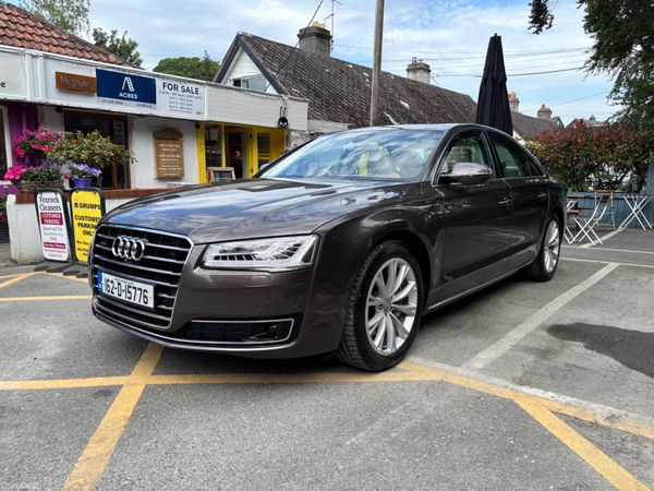 Audi A8 Saloon, Diesel, 2016, Brown