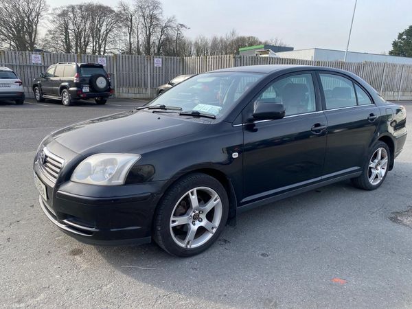 Toyota Avensis Saloon, Petrol, 2005, Black
