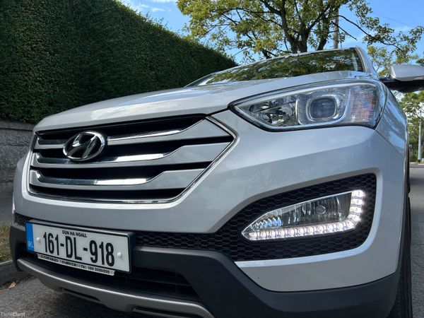 Hyundai Santa Fe SUV, Diesel, 2016, Silver