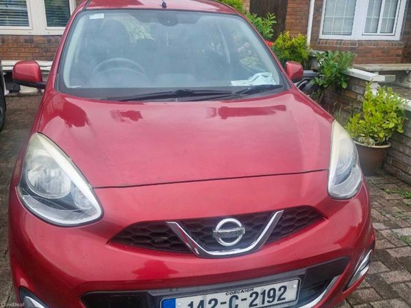 Nissan Micra Hatchback, Petrol, 2014, Red