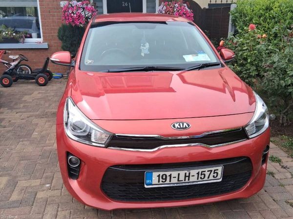 Kia Rio Hatchback, Petrol, 2019, Red
