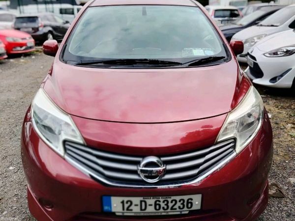 Nissan Note MPV, Petrol, 2012, Red