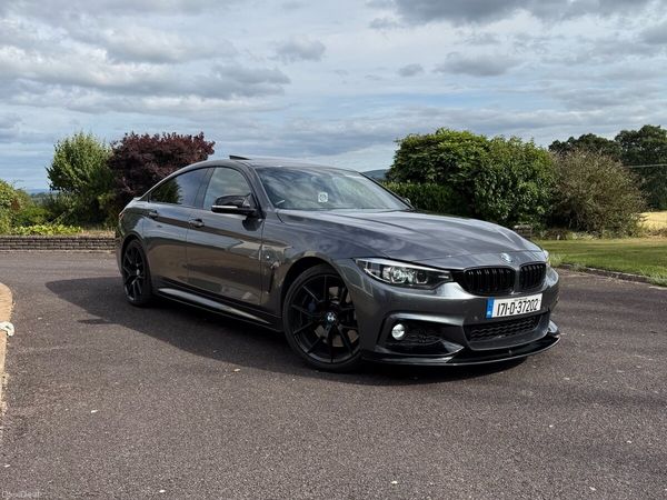 BMW 4-Series Saloon, Petrol, 2017, Grey