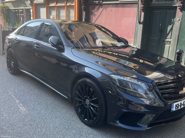 Mercedes-Benz S-Class Saloon, Petrol Plug-in Hybrid, 2015, Black