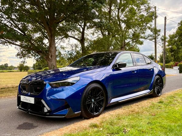 BMW M5 Saloon, Petrol Hybrid, 2024, Blue