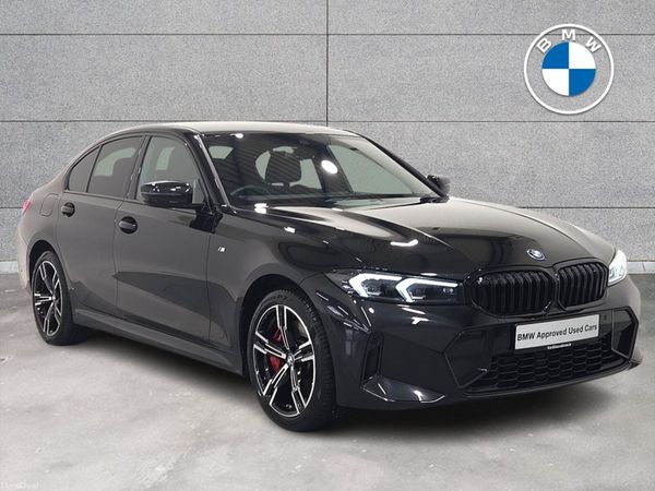 BMW 3-Series Saloon, Petrol Plug-in Hybrid, 2025, Black