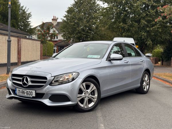 Mercedes-Benz C-Class Saloon, Diesel, 2017, Silver