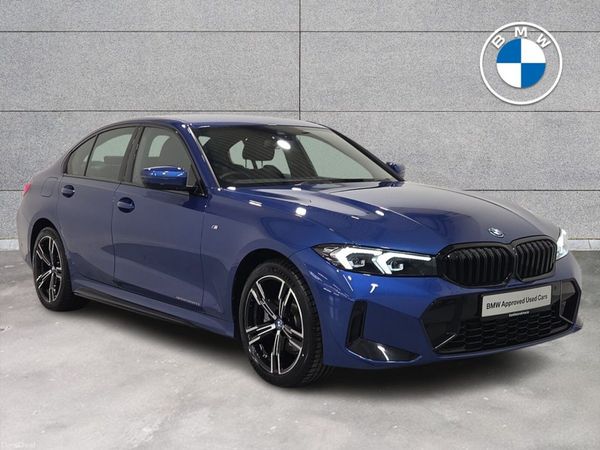 BMW 3-Series Saloon, Petrol Plug-in Hybrid, 2024, Blue