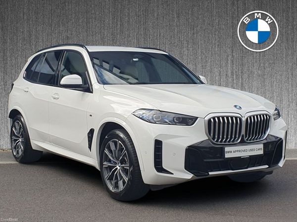 BMW X5 SUV, Petrol Plug-in Hybrid, 2023, White