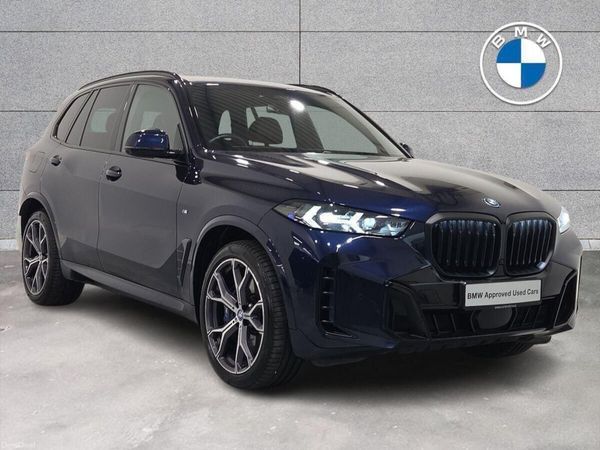 BMW X5 SUV, Petrol Plug-in Hybrid, 2025, Blue