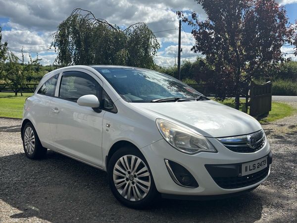 Vauxhall Corsa Hatchback, Petrol, 2011, White