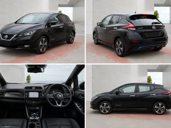 Nissan Leaf Hatchback, Electric, 2020, Black