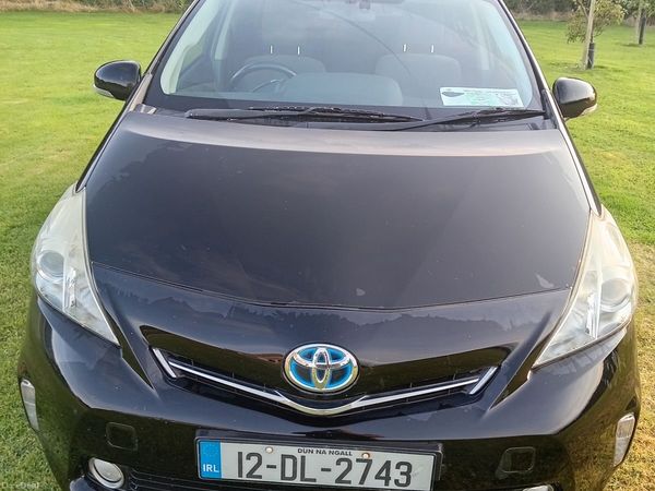 Toyota Prius MPV, Petrol Hybrid, 2012, Black