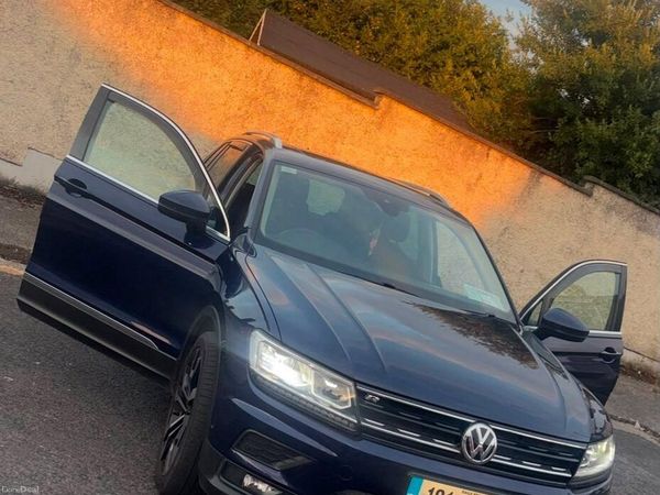 Volkswagen Tiguan SUV, Diesel, 2018, Blue