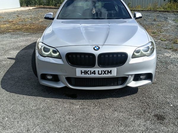 BMW 5-Series Saloon, Diesel, 2014, Silver