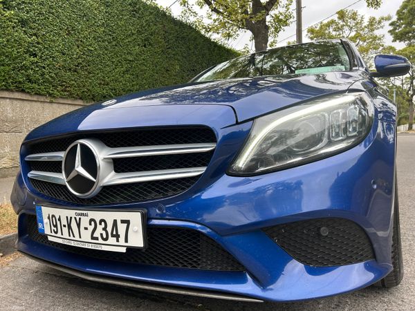 Mercedes-Benz C-Class Saloon, Diesel, 2019, Blue