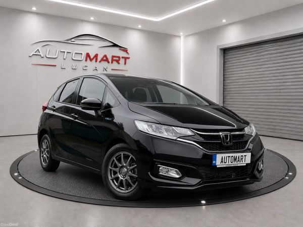 Honda Fit Hatchback, Petrol Hybrid, 2019, Black