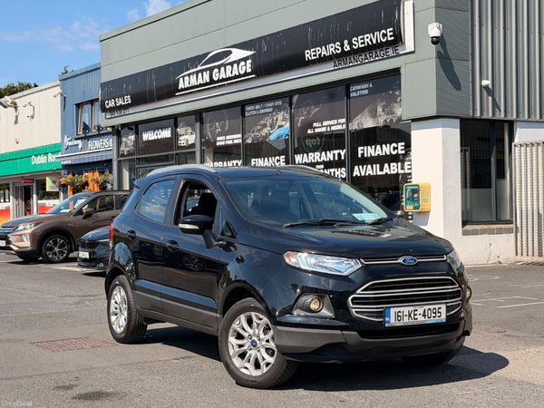 Ford EcoSport SUV, Petrol, 2016, Black