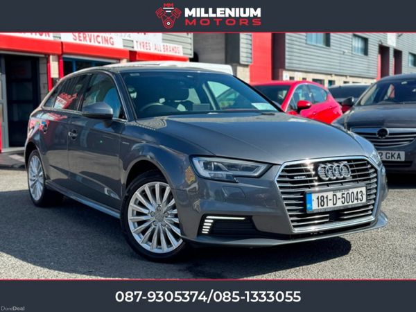 Audi A3 Hatchback, Petrol Plug-in Hybrid, 2018, Grey