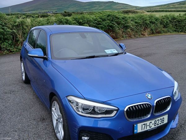BMW 1-Series Hatchback, Petrol, 2017, Blue