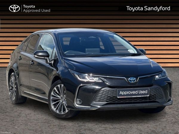 Toyota Corolla Saloon, Petrol Hybrid, 2025, Black