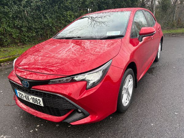 Toyota Corolla Hatchback, Petrol Hybrid, 2022, Red